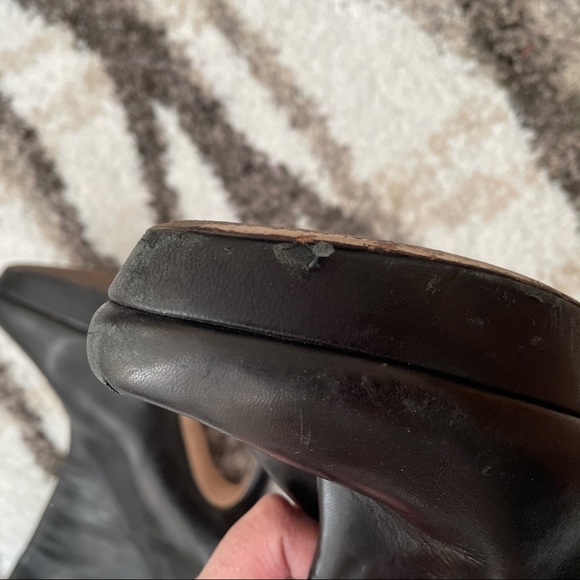 🎉HP 3/14🎉 Miu Miu Black Leather Boot - Picture 7 of 10